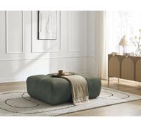 Pouf ANAKIN tissu bouclette vert BOBOCHIC Vert