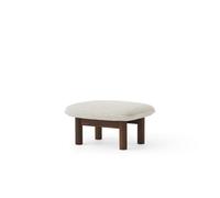 Pouf Audo Brasilia Noyer/ Mousse