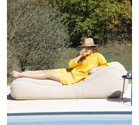 Pouf Bain de soleil extérieur Sun Lounger - Sable
