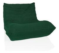 Pouf / Canapé de sol SITZOLO Cord Tissu vert hjh LIVING Vert G