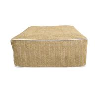 Pouf carré gonflable pour extérieur FORMENTERA Naturel 58x58 cm
