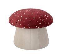 Bloomingville Pouf Lue Ø37x30 cm Rouge