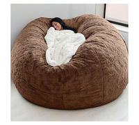 Pouf Classique De Luxe Housse pour Adultes Grands Poufs Moelleux avec Salon Sièges Moelleux Extra Larges pour Adultes (sans Remplissage)
