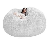 Pouf Classique De Luxe Housse pour Adultes Grands Poufs Moelleux avec Salon Sièges Moelleux Extra Larges pour Adultes (sans Remplissage)