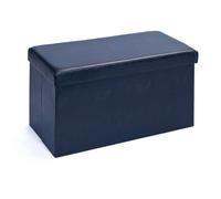 Pouf Coffre Pliable Basics 76cm Noir