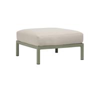 NARDI pouf pour l'extérieur MAXIMO (Cactus / Perle - Fibre de verre régénérée, polypropylène et tissu Sunbrella hydrofuge)