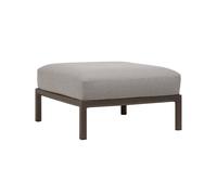 NARDI pouf pour l'extérieur MAXIMO (Terre / Lave - Fibre de verre régénérée, polypropylène et tissu Sunbrella hydrofuge)