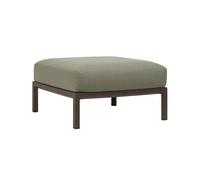 NARDI pouf pour l'extérieur MAXIMO (Terre / Thym - Fibre de verre régénérée, polypropylène et tissu Sunbrella hydrofuge)