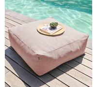 Pouf de jardin pour canapé modulable rose poudré - Oviala Mixi