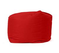 Pouf de jardin rouge