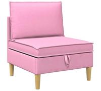 Pouf de Rangement avec Coffre spacieux, Coussin en Mousse Ergonomique, Cadre en Bois Durable, Design Moderne Minimaliste pour Salon, siège Confortable et Espace de Stockage Pratique