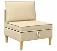 Pouf de Rangement Moderne en Mousse avec Cadre Bois, siège carré 70x70 cm, Coffre de Rangement spacieux pour Salon, canapé, Chambre, Design scandinave