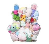 Pouf De Rangement Pour Animaux En Peluche - Housse De Rangement De Jouets Imperméable Avec Fermeture À Glissière | Sac D'organisateur Capacité, Conception De Tissu Durable, Solution De Siège Pour