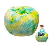 Pouf de rangement pour animaux en peluche,pouf pour animaux en peluche | Pouf de rangement à fermeture éclair Support d'animaux en peluche, support
