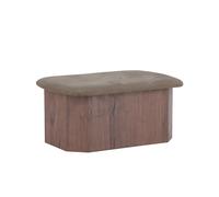 Paris prix pouf design Todd - Marron