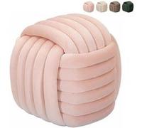 Mauro ferretti pouf carré velours - Rose