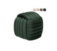 Pouf en tissu Softy - Vert