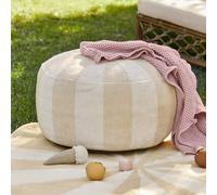 Pouf d'intérieur et d'extérieur Wobbilo beige/crème H/Ø env. 26/45 cm