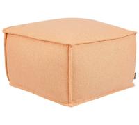 Pouf en Coton Billes EPS Carré Ottoman Repose-Pieds Salon Chambre Accessoire Ora