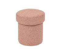 Atmosphera - Pouf Kita d37cm Rose Terracotta