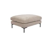 SUMMER - Pouf en tissu beige Beige