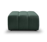 Pouf en tissu bouclette Vert 75x82x41