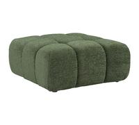 Vente-unique - Pouf en Tissu chiné Vert FACIVIL