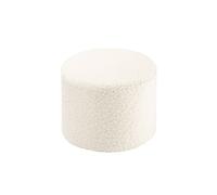 Pouf Enfant En Teddy Cream White TU