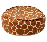 Pouf enfant girafe rond chic et confortable