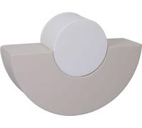 pouf et table moelleux 2 en 1