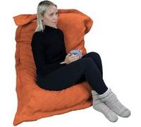 Pouf, fauteuil d'intérieur déhoussable - 90 x 140 cm - Sherpa - Terracotta - Vivezen Terracotta G