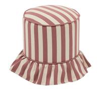 Atmosphera – Pouf Fiora rond D.36 cm rose