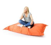 Pouf Géant Orange XL - LiveDeco® - Adulte - Ecologique - Intérieur et extérieur