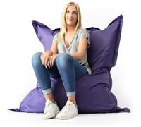 Pouf Géant Violet XL - LiveDeco® - Adulte - Ecologique - Intérieur et Extérieur