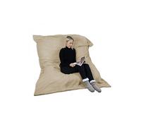 Pouf d'intérieur xxl - beige