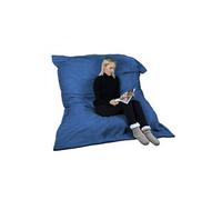 Pouf d'intérieur xxl - bleu marine