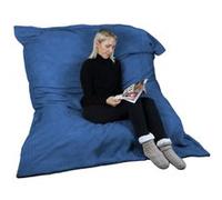 Pouf d'intérieur xxl - bleu marine