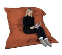 Pouf d'intérieur xxl - terracotta