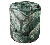 Pouf Lounge Tabouret de pied Ottoman Tabouret rond Pouf de siège Lounge