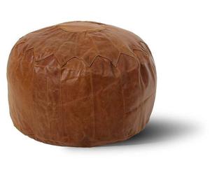 Pouf marocain en tissu "Bruine" avec un design élégant