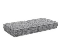 vidaXL Ensemble de canapés modulaires, tissu gris clair, 70 x 70 x 36 cm