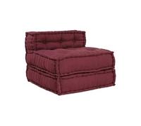 vidaXL Élément de canapé modulaire marron 70x70x54 cm Tissu