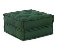 Pouf modulaire vert 70x70x36 tissu Vert
