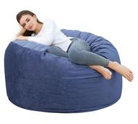 Pouf, mousse à mémoire de forme très élastique, revêtement en velours néerlandais, son