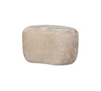 Pouf organique chenille naturel Popular