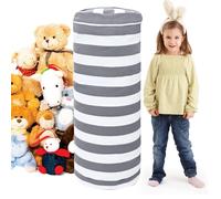 Pouf peluche animaux rangement pour enfants- 200 l - Housse de pouf avec doublure en peluche - Siège de canapé, coussin de sol