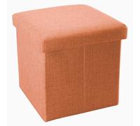 Pouf Pliable 38x38x38cm Ottoman Cube Foot Seat Stool Poire sièges gonflables