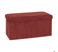 Atmosphera – Pouf pliant Arum Ambre 76 x 38 cm