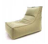 Pouf Poire Ecopuf Leone Atlanta - Fauteuil, Canapé, Coussin de Sol, Pouf d'intérieur/extérieur - Pistache