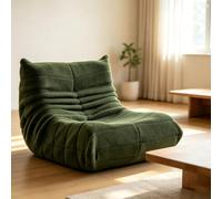 Pouf Poire, Fauteuil Togo pour Coin Cheminée, Grand Canapé De Sol Confortable pour Adultes Et Adolescents, Fauteuil Lounge Ergonomique, Confort Haute Densité, pour Salon, Chambre, Bureau